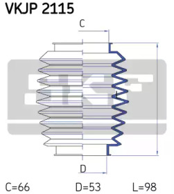 Рулевое управления SKF для ALFA ROMEO 146 (930_) 1.9 JTD (930.B4B)